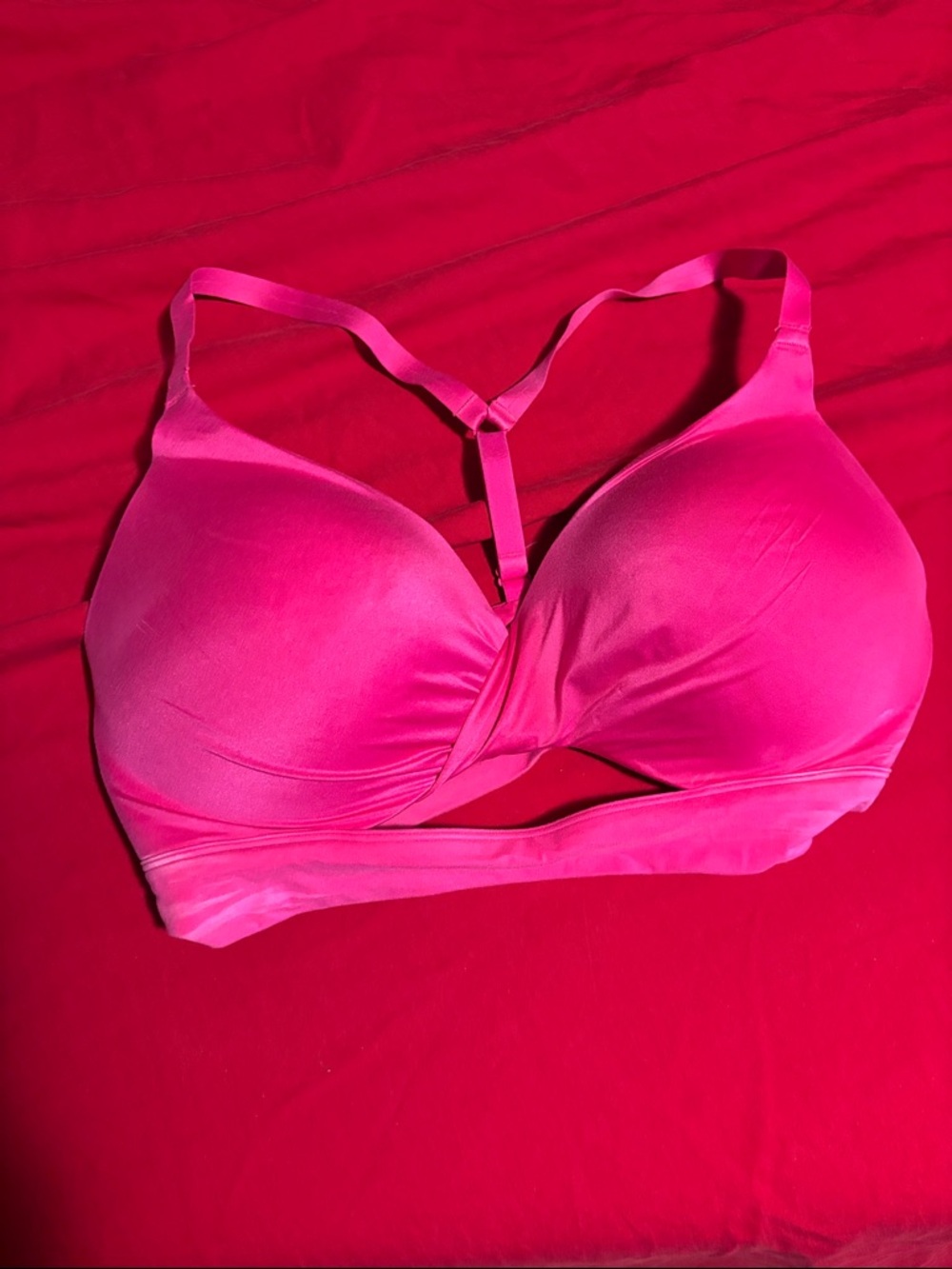 Victoria's Secret Vibrant Pink Light Support Bralette